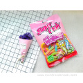 Super oooh sweet jelly sour worms gummy candy